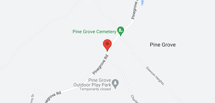 map of 720 Pine Grove Road
